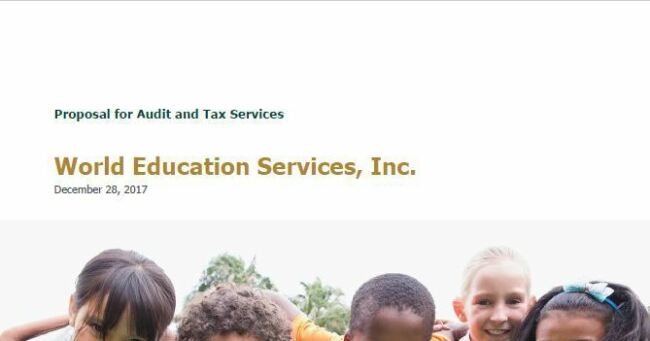 World Education Services, Inc. 2018