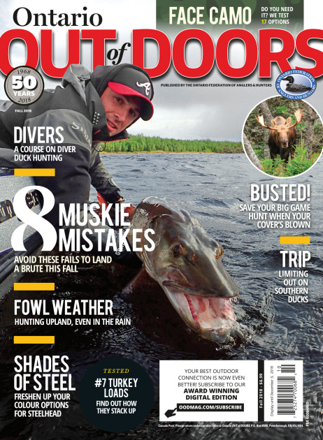 Avoiding muskie mistakes - Ontario OUT of DOORS