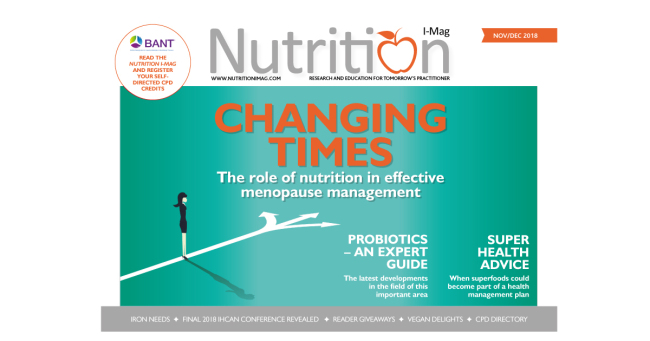 Nutrition I-Mag November/December 2018