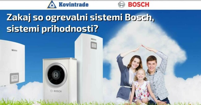 Spletni katalog - toplotne črpalke Bosch