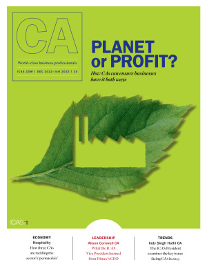 Cover - CA Magazine December 2022–January 2023