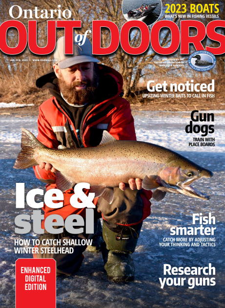 Ice fishing for steelhead - Ontario OUT of DOORS